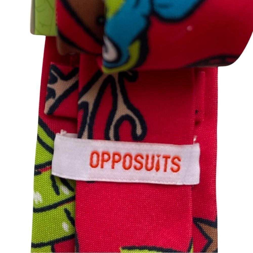 Nicolodean’s Teenage Mutant Ninja Turtles Opposuits Holiday Mens Neck Tie Nwt — image 7 of 8
